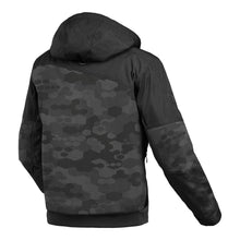 MACNA RACOON BLACK/CAMO TEXTILE HOODIE JACKET