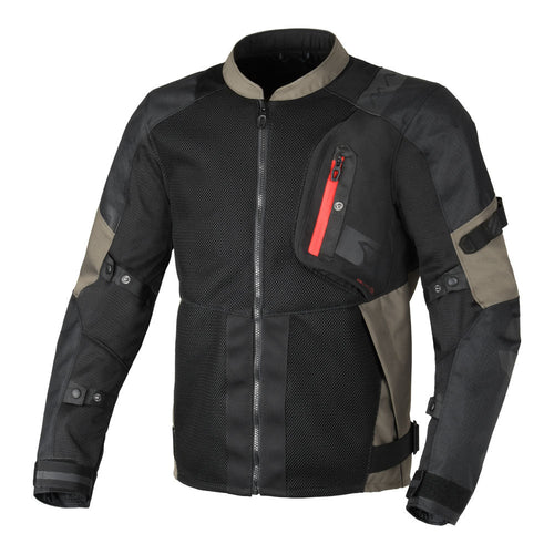 MACNA RADDIC BLACK/TAUPE CAMO TEXTILE JACKET