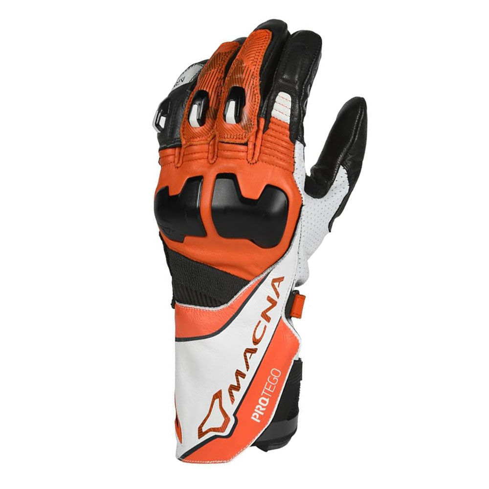 MACNA PROTEGO ORANGE MOTORCYCLE GLOVES