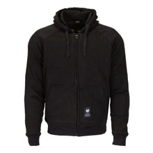 MERLIN HAMLIN 2 BLACK TEXTILE HOODIE JACKET
