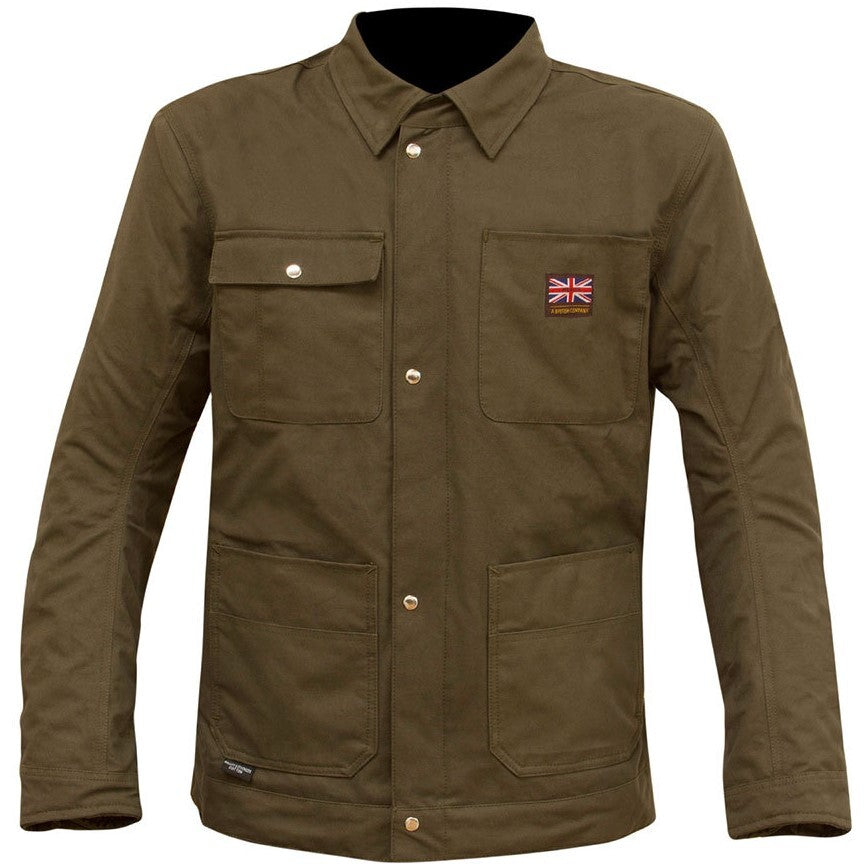 MERLIN VICTORY PEAT OLIVE TEXTILE JACKET