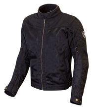 MERLIN CHIGWELL LITE D3O BLACK HERITAGE WAXED COTTON JACKET