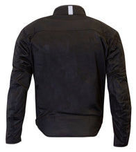 MERLIN CHIGWELL LITE D3O BLACK HERITAGE WAXED COTTON JACKET