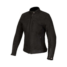 MERLIN MIA D3O BLACK WOMENS LEATHER JACKET