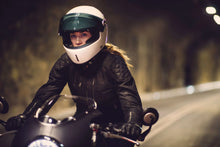 MERLIN MIA D3O BLACK WOMENS LEATHER JACKET