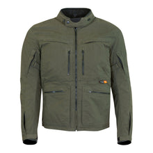 MERLIN DRIFTER D3O GREEN EXPLORER WAX COTTON JACKET