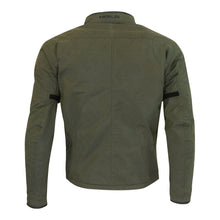 MERLIN DRIFTER D3O GREEN EXPLORER WAX COTTON JACKET