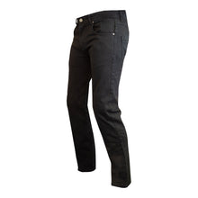 MERLIN DUNFORD D3O BLACK LEISURE MOTO SINGLE LAYER DENIM JEANS