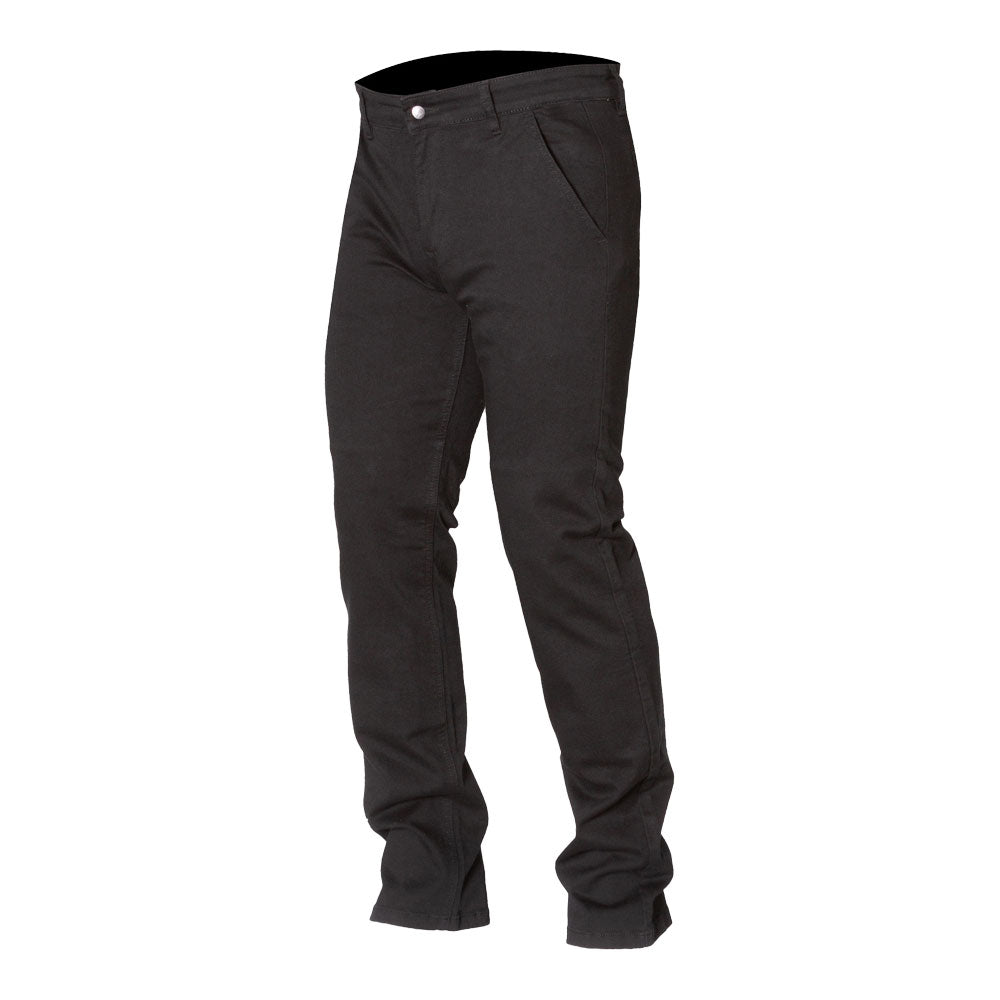 MERLIN BRODY D3O BLACK LEISURE MOTO SINGLE LAYER CHINOS