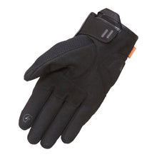 MERLIN BARRETT MESH D3O BLACK LEISURE MOTO GLOVES