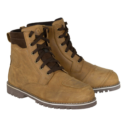 MERLIN ETHER II D3O WATERPROOF BROWN HERITAGE BOOTS
