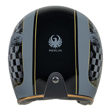 MERLIN BLACKBIRD RACER BLACK HELMET