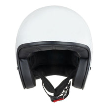 MERLIN BLACKBIRD GLOSS WHITE HELMET