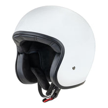 MERLIN BLACKBIRD GLOSS WHITE HELMET