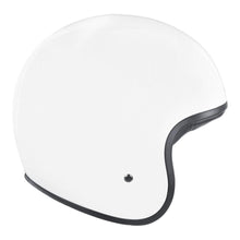 MERLIN BLACKBIRD GLOSS WHITE HELMET