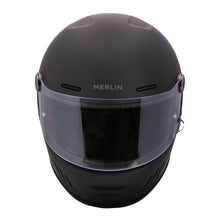 MERLIN REVIVAL MATT BLACK HELMET