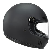 MERLIN REVIVAL MATT BLACK HELMET