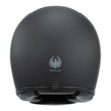 MERLIN REVIVAL MATT BLACK HELMET
