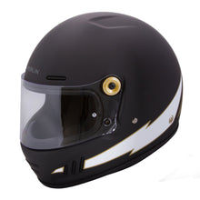 MERLIN REVIVAL FLASH MATT BLACK HELMET