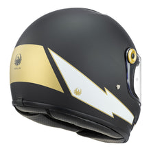 MERLIN REVIVAL FLASH MATT BLACK HELMET