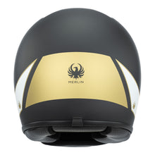 MERLIN REVIVAL FLASH MATT BLACK HELMET