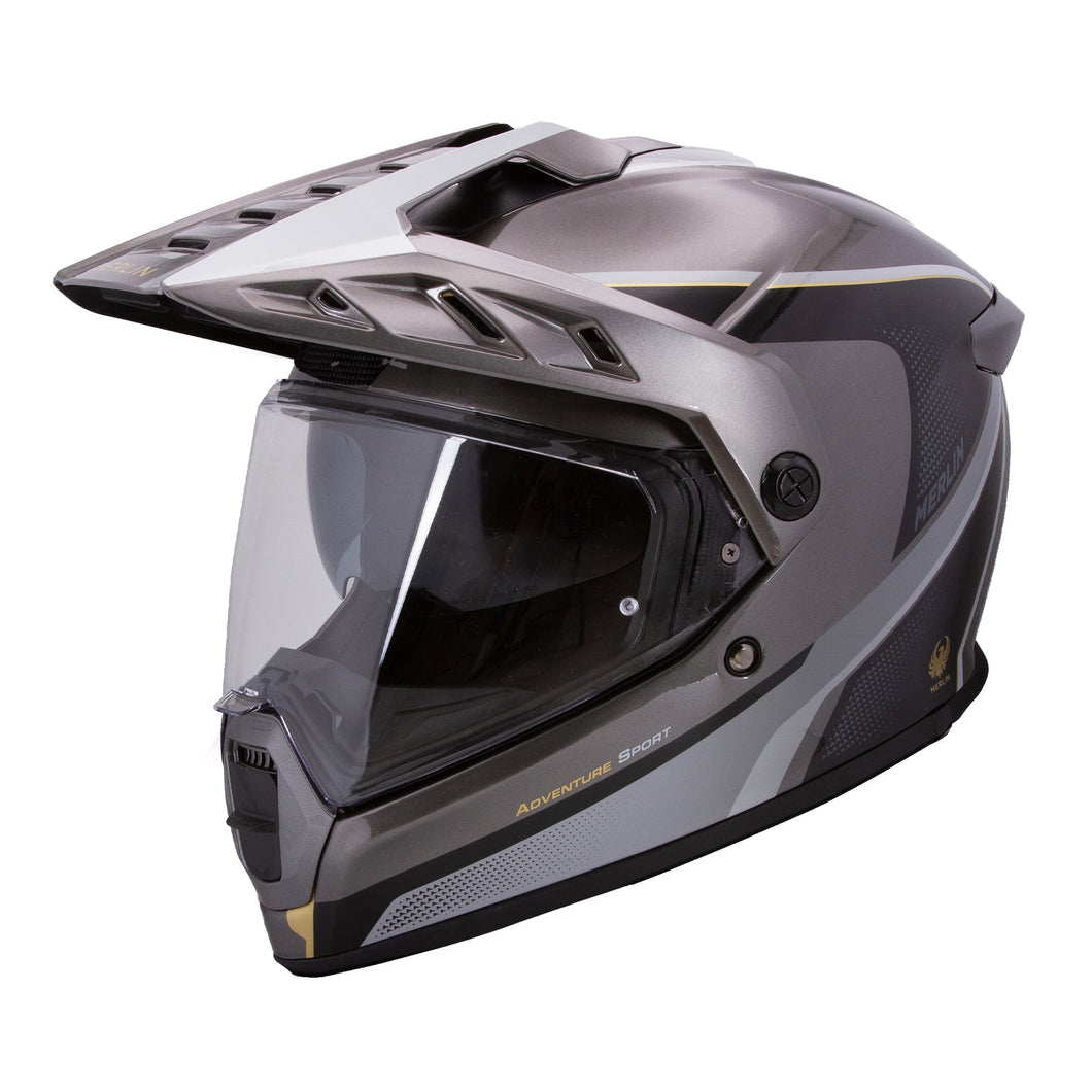 MERLIN TORRES ADVENTURE SPEED GREY HELMET
