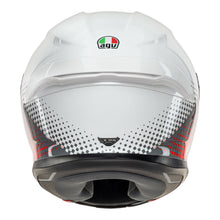 AGV K6 S SMU FISION WHITE/RED/LIGHT GREY HELMET