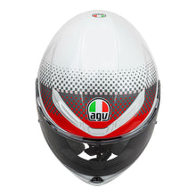 AGV K6 S SMU FISION WHITE/RED/LIGHT GREY HELMET