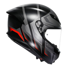 AGV K6 S KARVE BLACK/GREY/RED HELMET