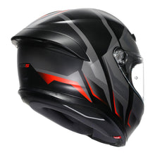 AGV K6 S KARVE BLACK/GREY/RED HELMET