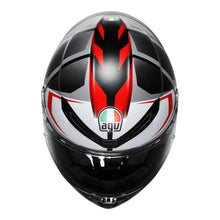 AGV K6 S KARVE BLACK/WHITE/RED HELMET