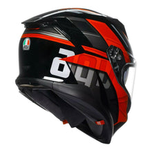 AGV K7 TAURAX BLACK/RED HELMET