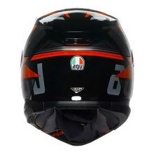 AGV K7 TAURAX BLACK/RED HELMET