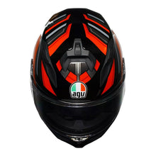 AGV K7 TAURAX BLACK/RED HELMET