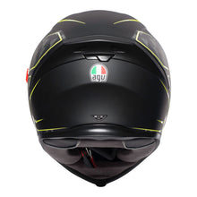 AGV K5 S TORNADO MATT BLACK/YELLOW FLURO HELMET
