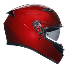 AGV K3 COMPETIZION RED HELMET