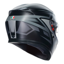 AGV K3 COMPOUND MATT BLACK/GREY HELMET