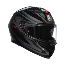 AGV K3 SYTH BLACK/RED HELMET