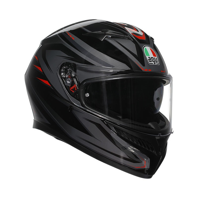 agv k3 australia AGV K3 SYTH BLACK/RED HELMET