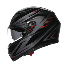 AGV K3 SYTH BLACK/RED HELMET