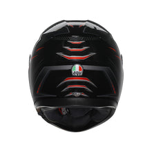 AGV K3 SYTH BLACK/RED HELMET