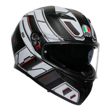 AGV K3 RIVIA MATTE BLACK/WHITE HELMET