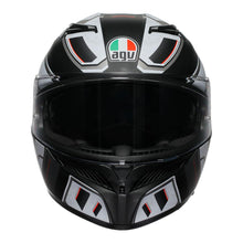 AGV K3 RIVIA MATTE BLACK/WHITE HELMET