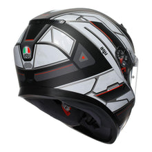AGV K3 RIVIA MATTE BLACK/WHITE HELMET