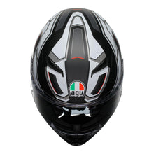 AGV K3 RIVIA MATTE BLACK/WHITE HELMET