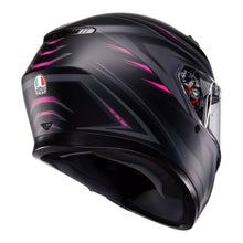 AGV K3 SYTH MATT BLACK/PINK HELMET