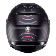 AGV K3 SYTH MATT BLACK/PINK HELMET