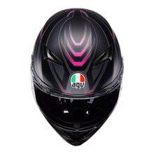 AGV K3 SYTH MATT BLACK/PINK HELMET