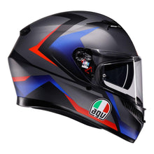 AGV K3 STRIGA MATT BLACK/BLUE/RED HELMET