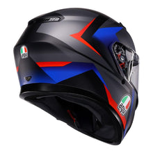 AGV K3 STRIGA MATT BLACK/BLUE/RED HELMET